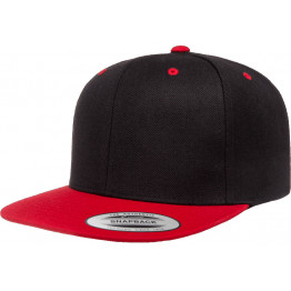 Кепка FlexFit 6089MT - Classic Snapback Black/Red